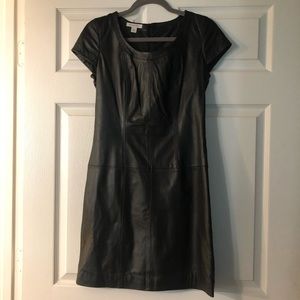 Black Leather Dress